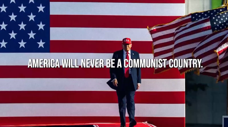 Donald Trump ad.