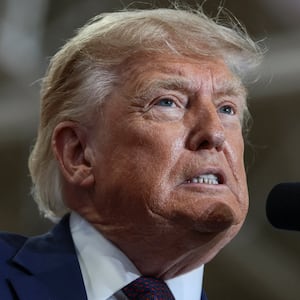 U.S. President Donald Trump delivers remarks during a visit to a Mack Trucks' assembly plant, in Macungie, Pennsylvania, U.S., June 23, 2026. REUTERS/Evelyn Hockstein