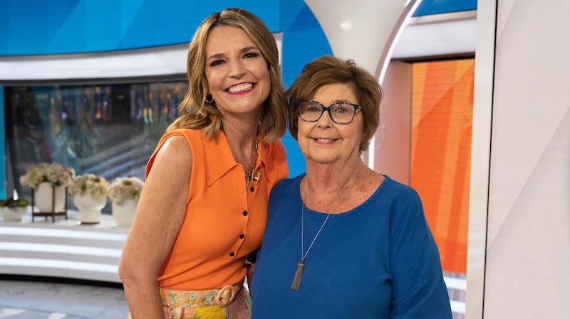 Savannah Guthrie and her mother, Nancy Guthrie, in 2023.