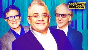 Stephen Colbert, Patton Oswalt and Bill Maher