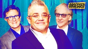 Stephen Colbert, Patton Oswalt and Bill Maher