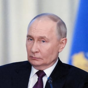 Russia's President Vladimir Putin in Moscow. Sputnik/Pelagiya Tikhonova/Pool via REUTERS.