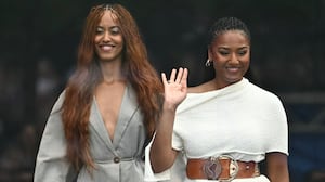 Malia and Sasha Obama
