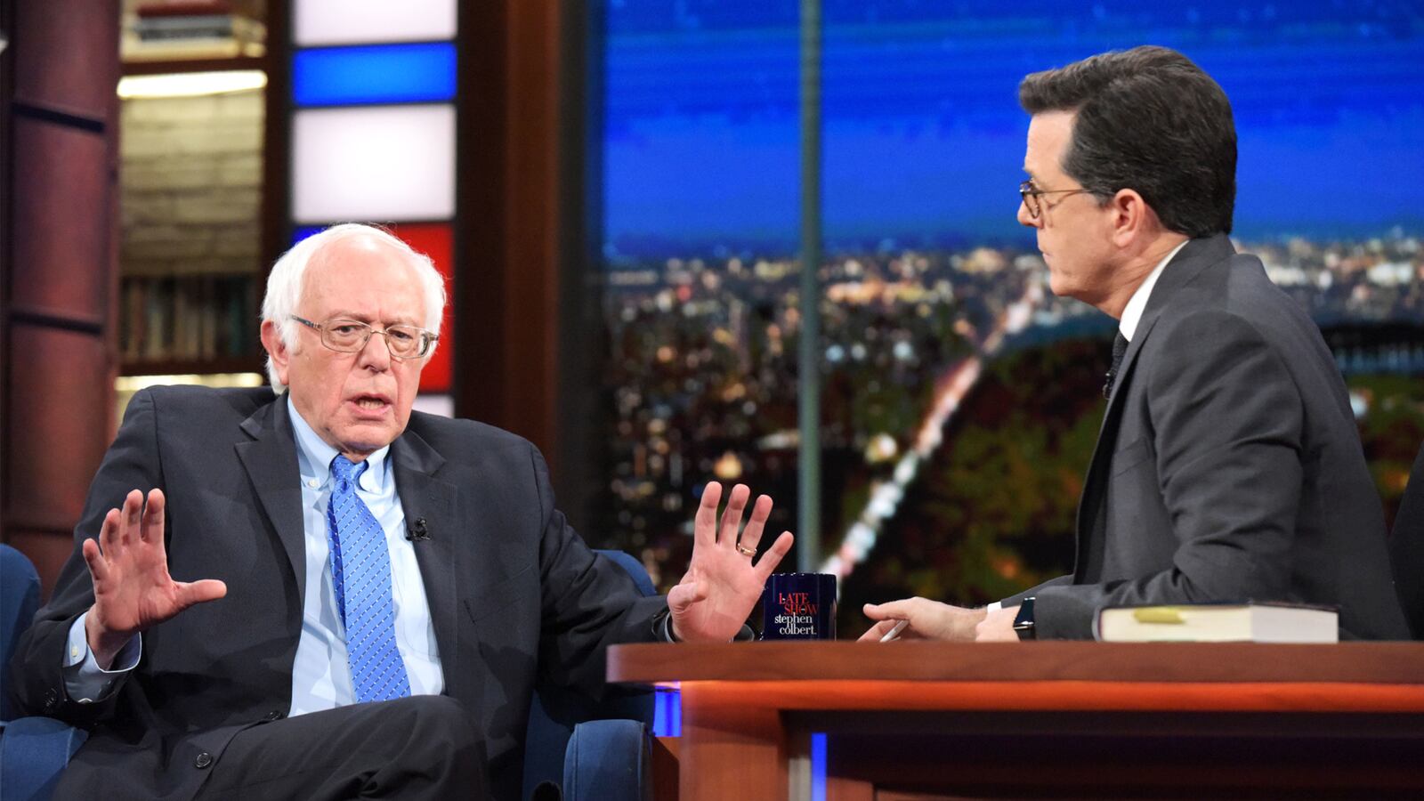 articles/2016/11/15/bernie-sanders-takes-on-trump-we-re-going-to-stand-together-and-fight/161114-wilstein-bernie-colbert-tease_afuvh6