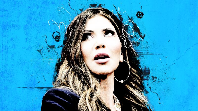 Kristi Noem short circuits.