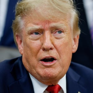 US President Donald J. Trump makes an announcement on healthcare in the Oval Office at the White House in Washington, D.C., US, September 18, 2026. REUTERS/Evan Vucci