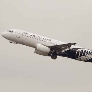 An Air New Zealand Airbus A320-200 plane takes off from Kingsford Smith International Airport in Sydney, Australia, February 22, 2018.