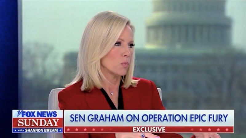 Lindsey Graham on Fox News Sunday with Shannon Bream