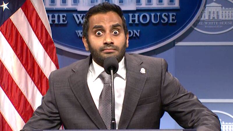 SNL, Aziz Ansari as Kash Patel