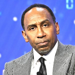 Stephen A. Smith speaks onstage at day 2 of the 2025 HOPE Global Forum