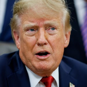 US President Donald J. Trump makes an announcement on healthcare in the Oval Office at the White House in Washington, D.C., US, September 18, 2026. REUTERS/Evan Vucci