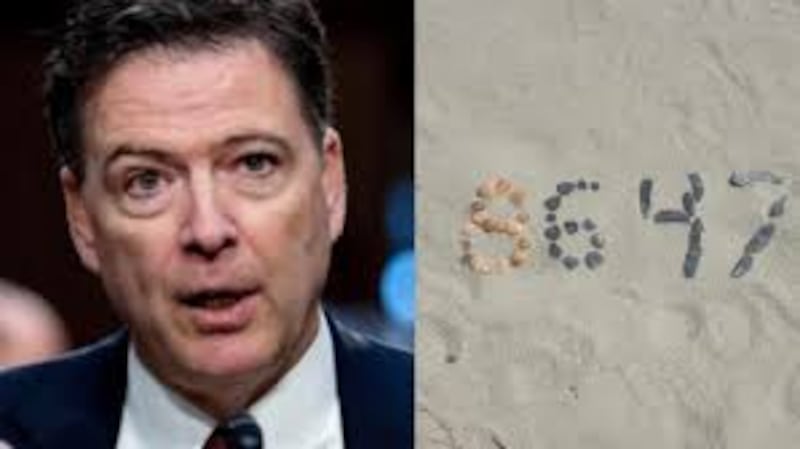 James Comey faced an angry backlash after posting an image that Republicans claimed was a threat to Trump.