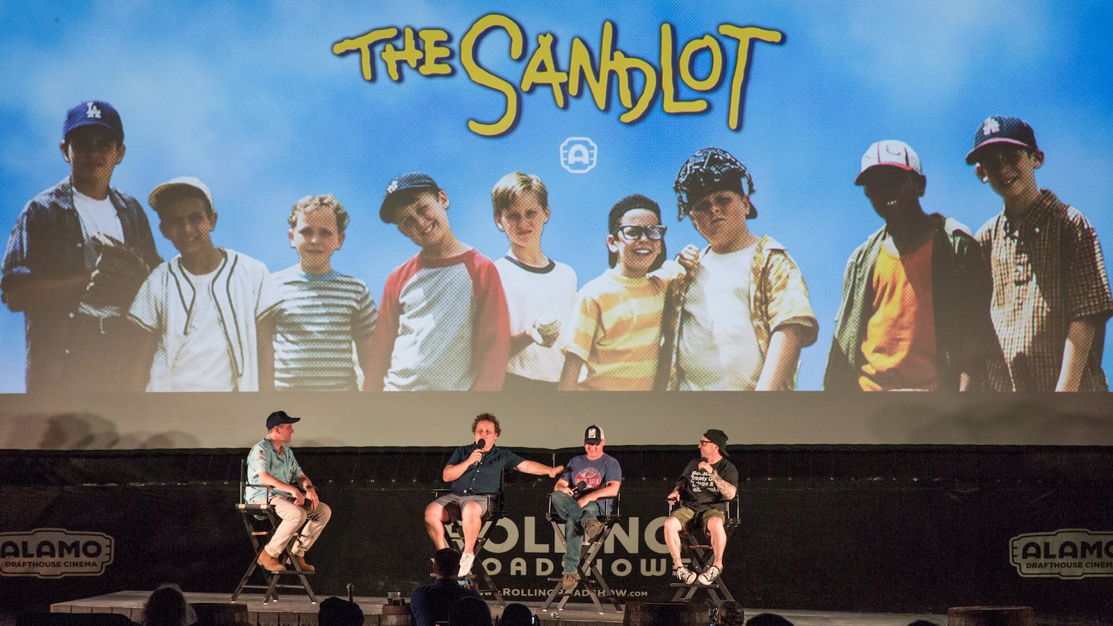 Alamo Drafthouse screening of 'The Sandlot' with some of the original cast.