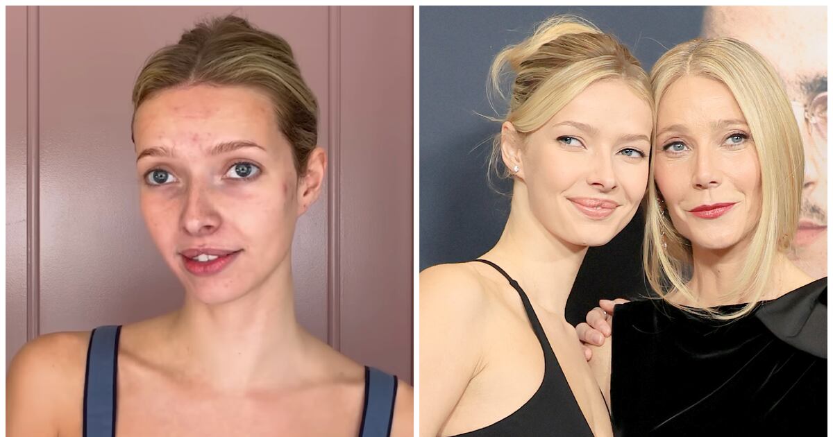Gwyneth Paltrow’s Daughter Shares No-Makeup Video of Her Acne Gwyneth Paltrow’s Daughter Shares No-Makeup Video of Her Acne