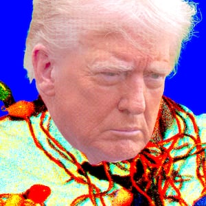 Donald Trump photo illustration