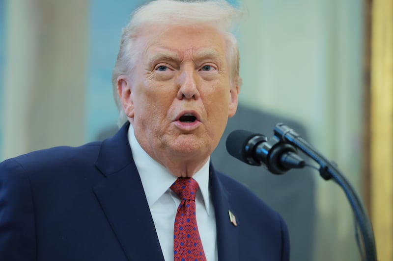 The economy gained 64,000 jobs in November but lost 105,000 jobs in October in a sign the economy is stalling despite President Donald Trump's claims it's doing great.