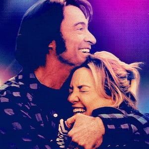 Hugh Jackman and Kate Hudson in "Song Sung Blue".
