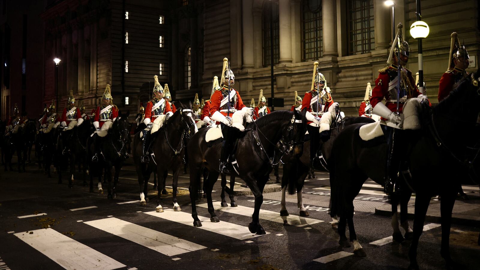 A coronation rehearsal.