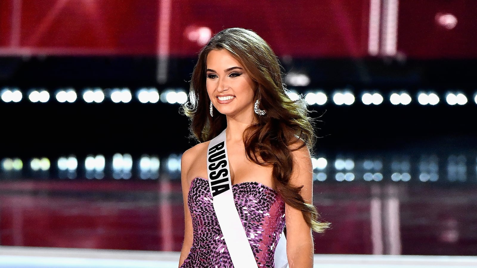 Miss Russia 2017 contestant Kseniya Alexandrova.