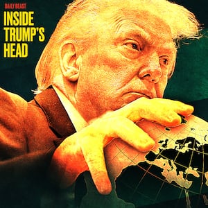 Donald Trump tries to assert his power over the entire globe.