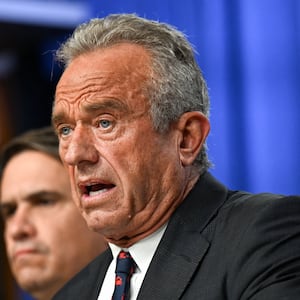 U.S. Health and Human Services (HHS) Secretary Robert F. Kennedy Jr. speaks on the day U.S. Acting Attorney General Todd Blanche announces annual healthcare fraud takedown results and fraud enforcement actions at the Justice Department in Washington, D.C., U.S., June 23, 2026.