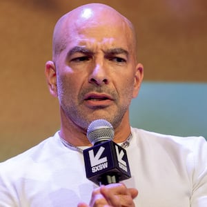 Peter Attia at the Featured Session "Peter Attia: The Science and Art of Longevity" during SXSW Conference & Festivals in the Hilton Austin Downtown on March 8, 2025 in Austin, Texas.