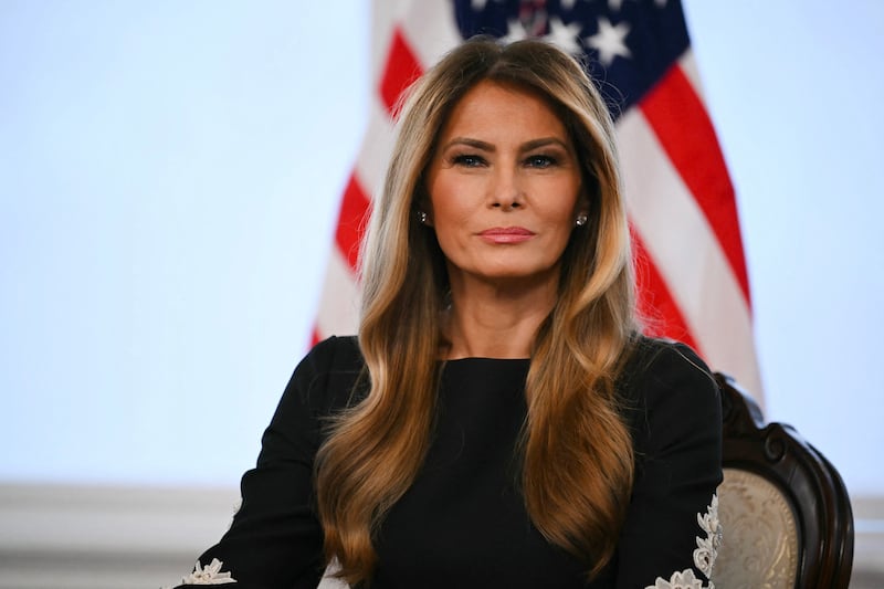 First lady Melania Trump