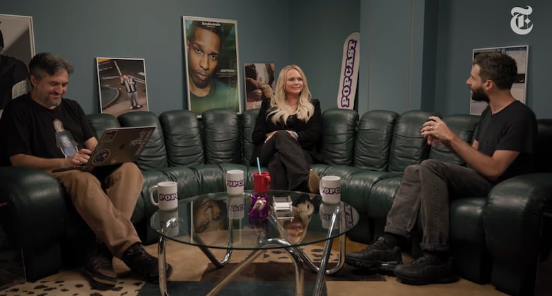Miranda Lambert on “Popcast.”