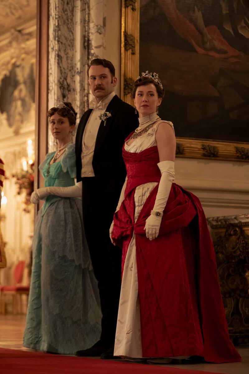 Taissa Farmiga, Ben Lamb and Carrie Coon