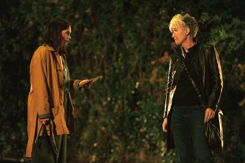 Emma Thompson and Ruth Wilson in Down Cemetery Road.