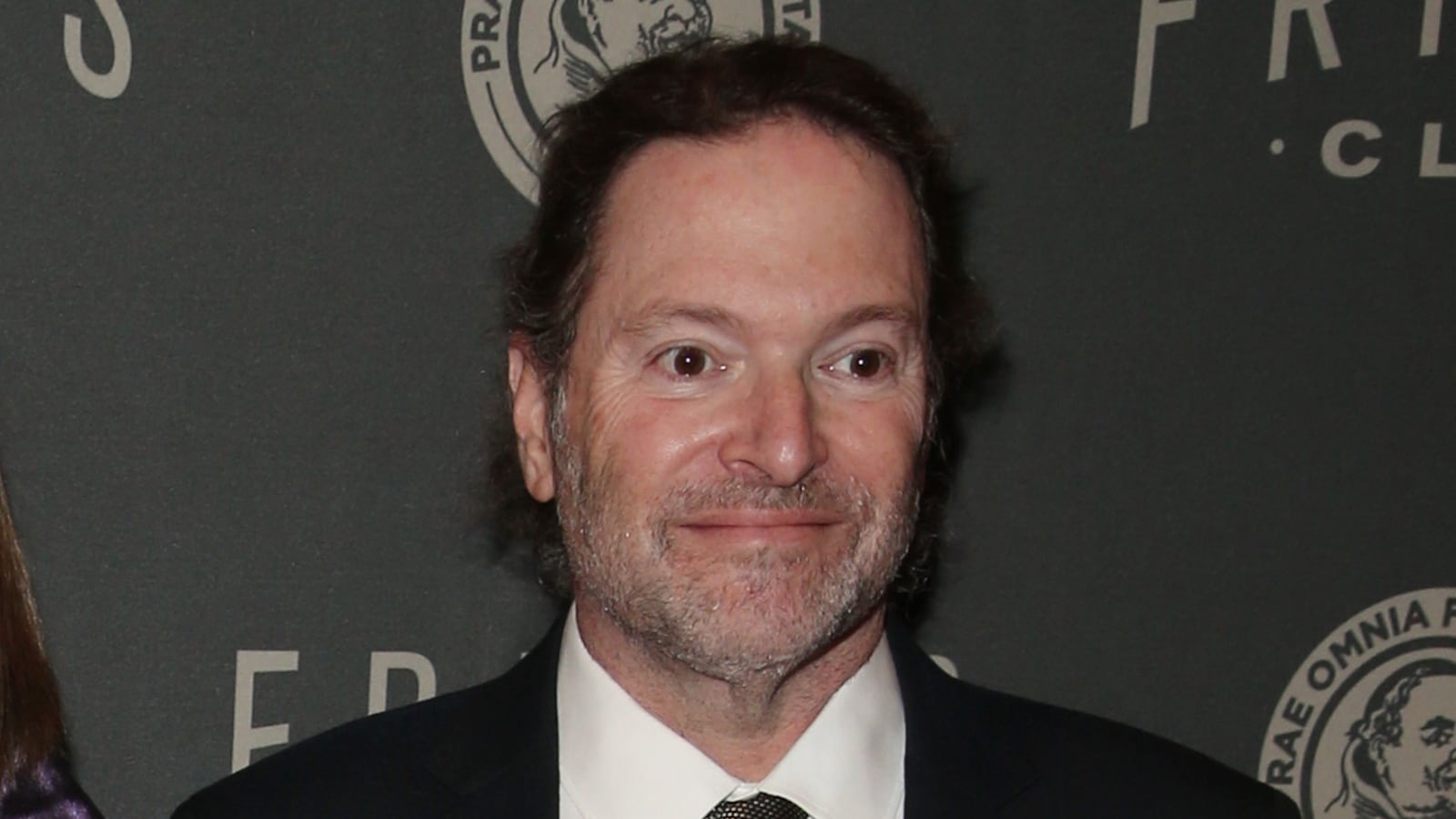 NEW YORK, NEW YORK - MAY 26: (L-R) Alan Dershowitz, Carolyn Cohen and Elon Dershowitz attend the Friars Club gala honoring Tracy Morgan with the Entertainment Icon Award at The Ziegfeld Ballroom on May 26, 2022 in New York City.