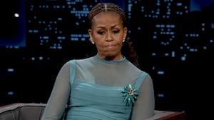 Michelle Obama on 'Kimmel.'