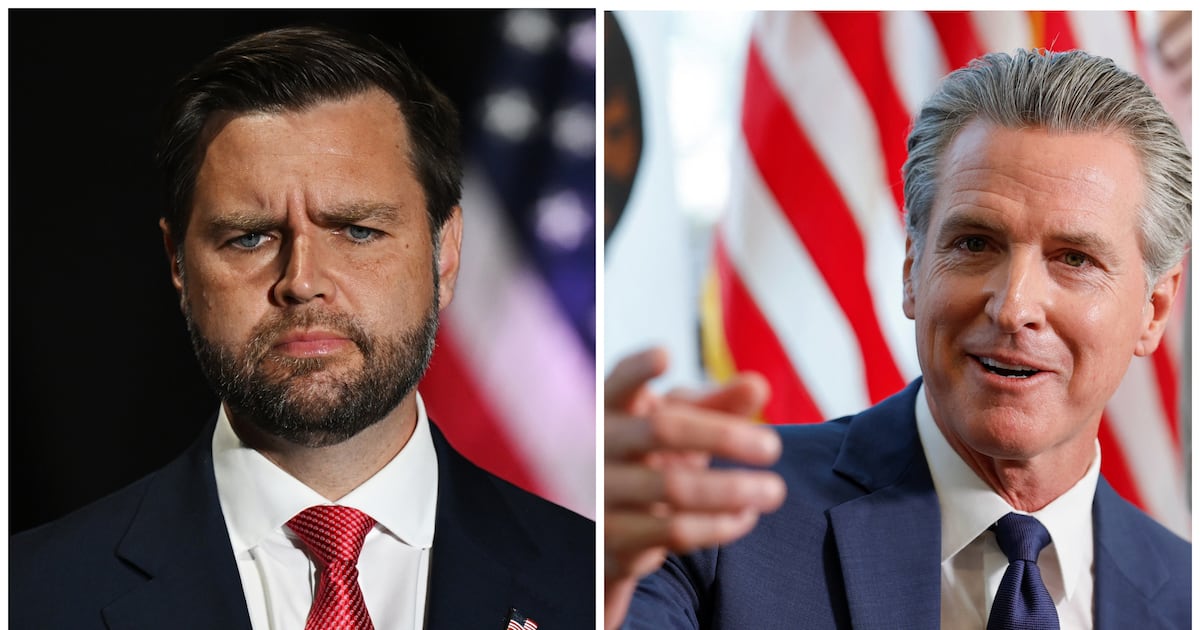 Newsom Blasts Trump’s ‘Dumb’ Right-Hand Man