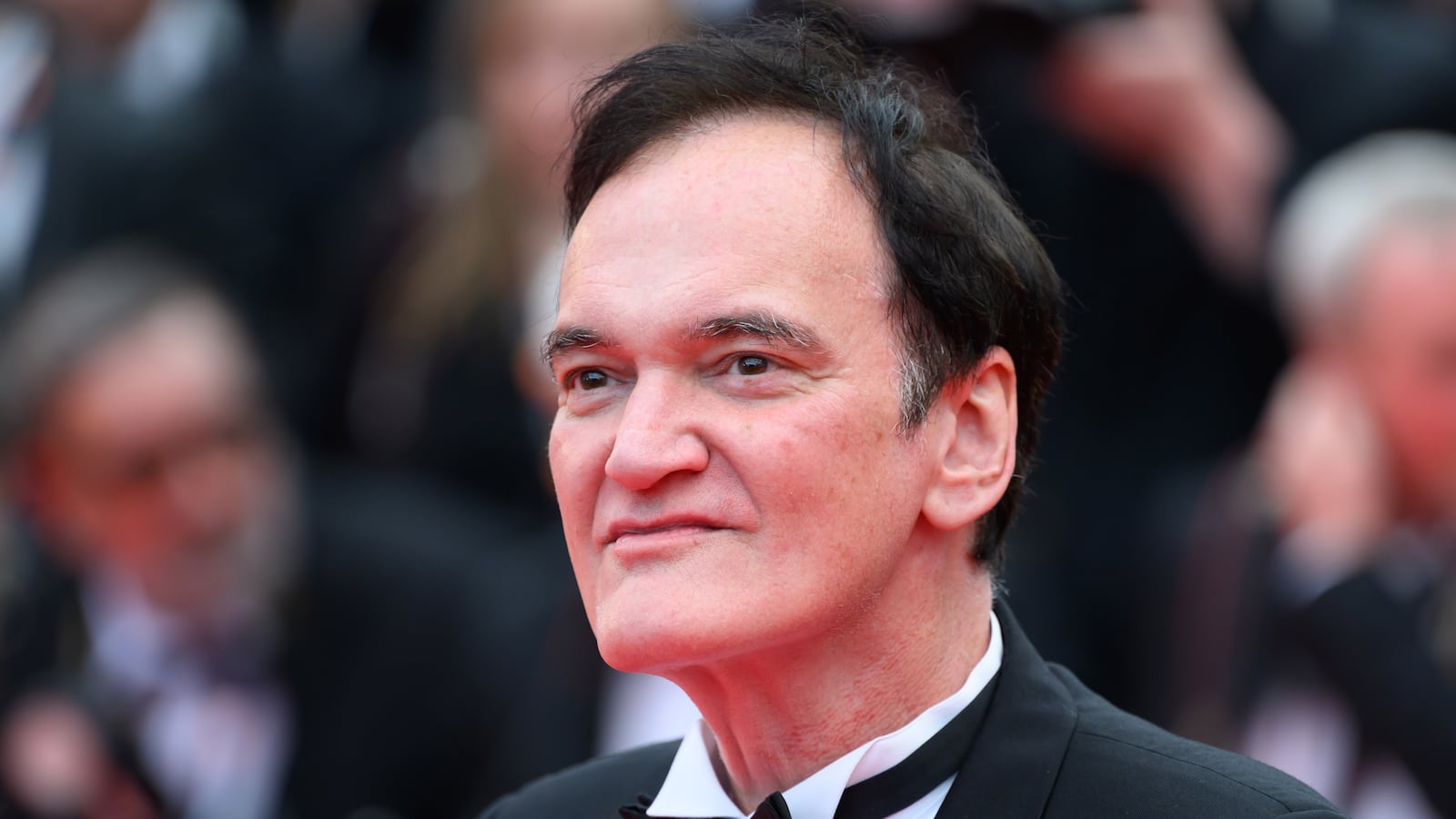 CANNES, FRANCE - MAY 13: Quentin Tarantino attends the red carpet for the opening ceremony and "Partir Un Jour" (Leave One Day) screening at the 78th annual Cannes Film Festival at Palais des Festivals on May 13, 2025 in Cannes, France.