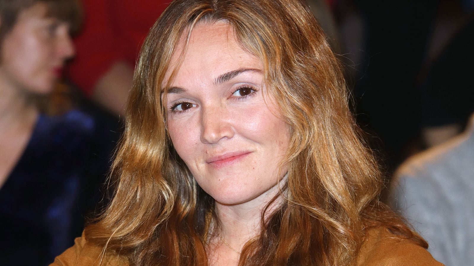 Amaryllis Fox during the "Markus Lanz" TV show on November 20, 2019 in Hamburg, Germany.