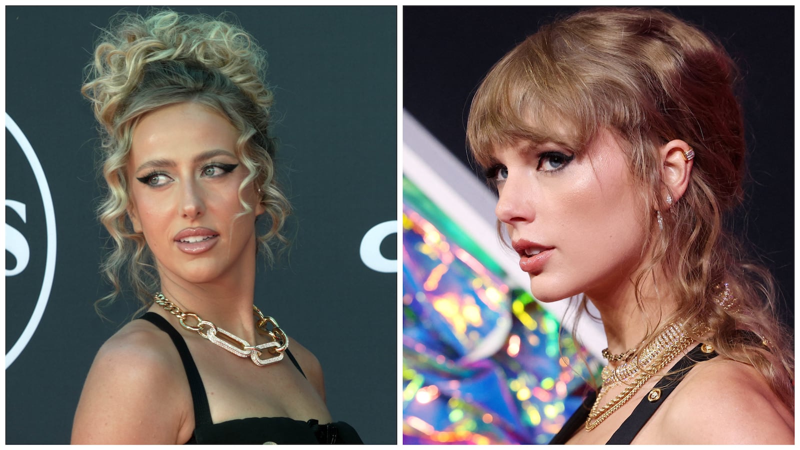 Brittany Mahomes and Taylor Swift