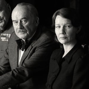 Hanns Zischler and Sandra Hüller.