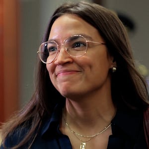 Rep. Alexandria Ocasio-Cortez clarified she was talking about Stephan Miller's height "spiritually" after facing backlash for going after him as 4'10".
