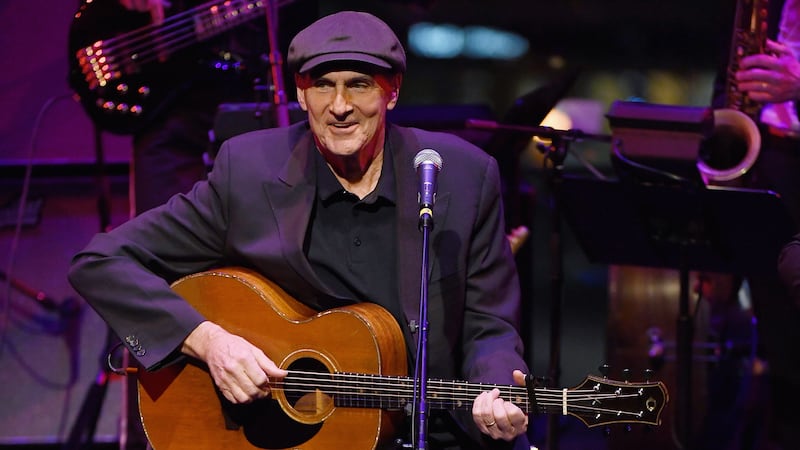 James Taylor performing in New York City in 2019.