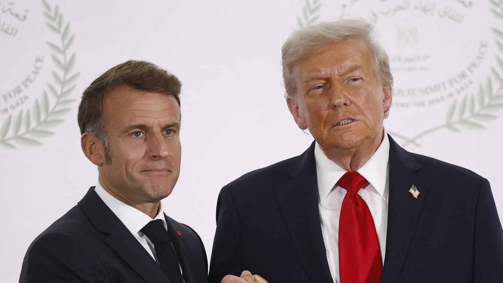 macron trump