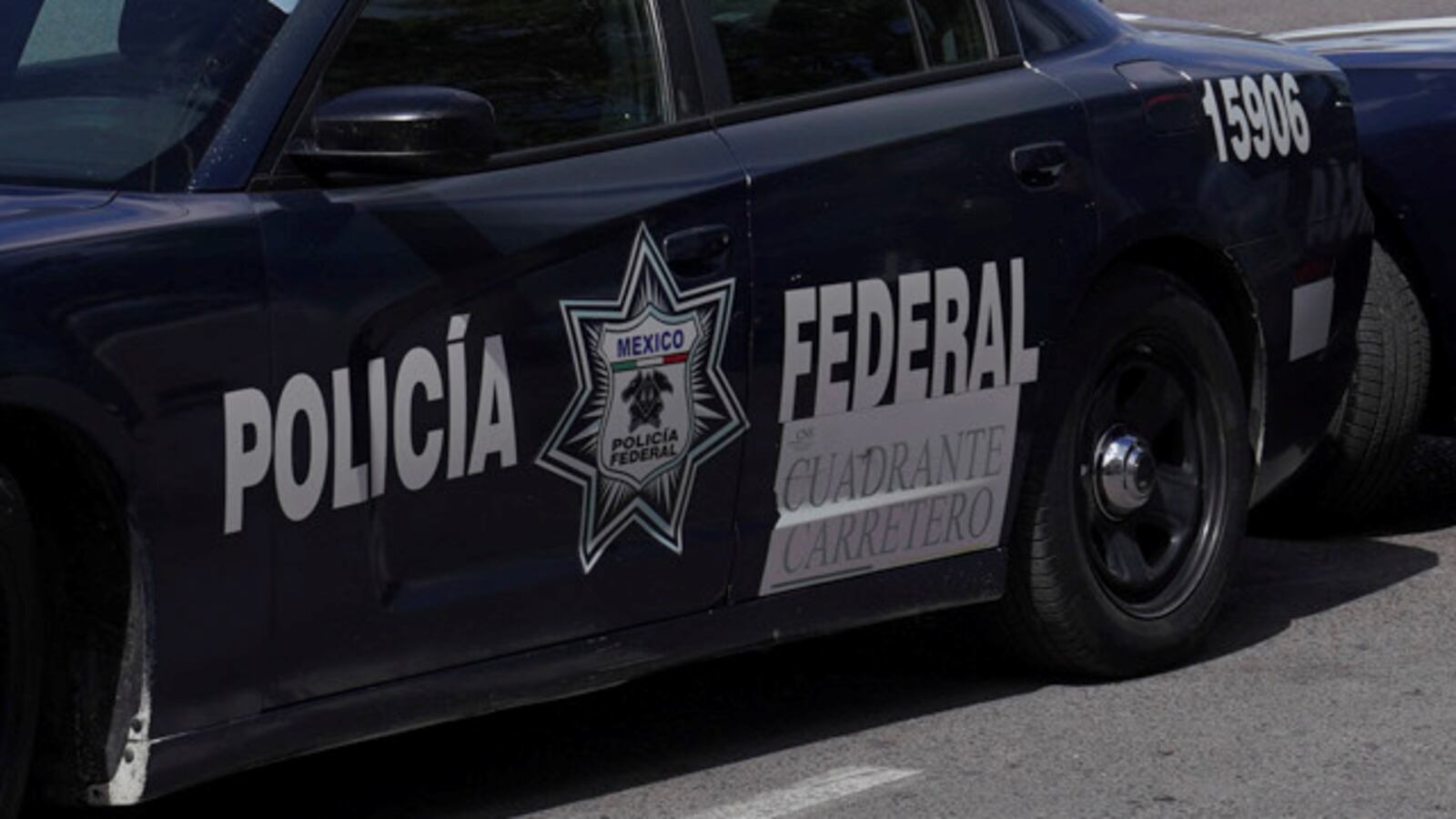 Mexican Federal Police block the entrance to the Puerta Mexico international border in Matamoros, Mexico October 10, 2019.