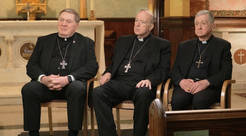 Cardinal Joseph Tobin, Cardinal Robert McElroy, Cardinal Blase Cupich