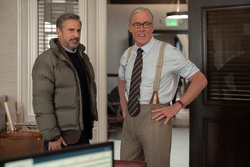 Steve Carell and John C. McGinley
