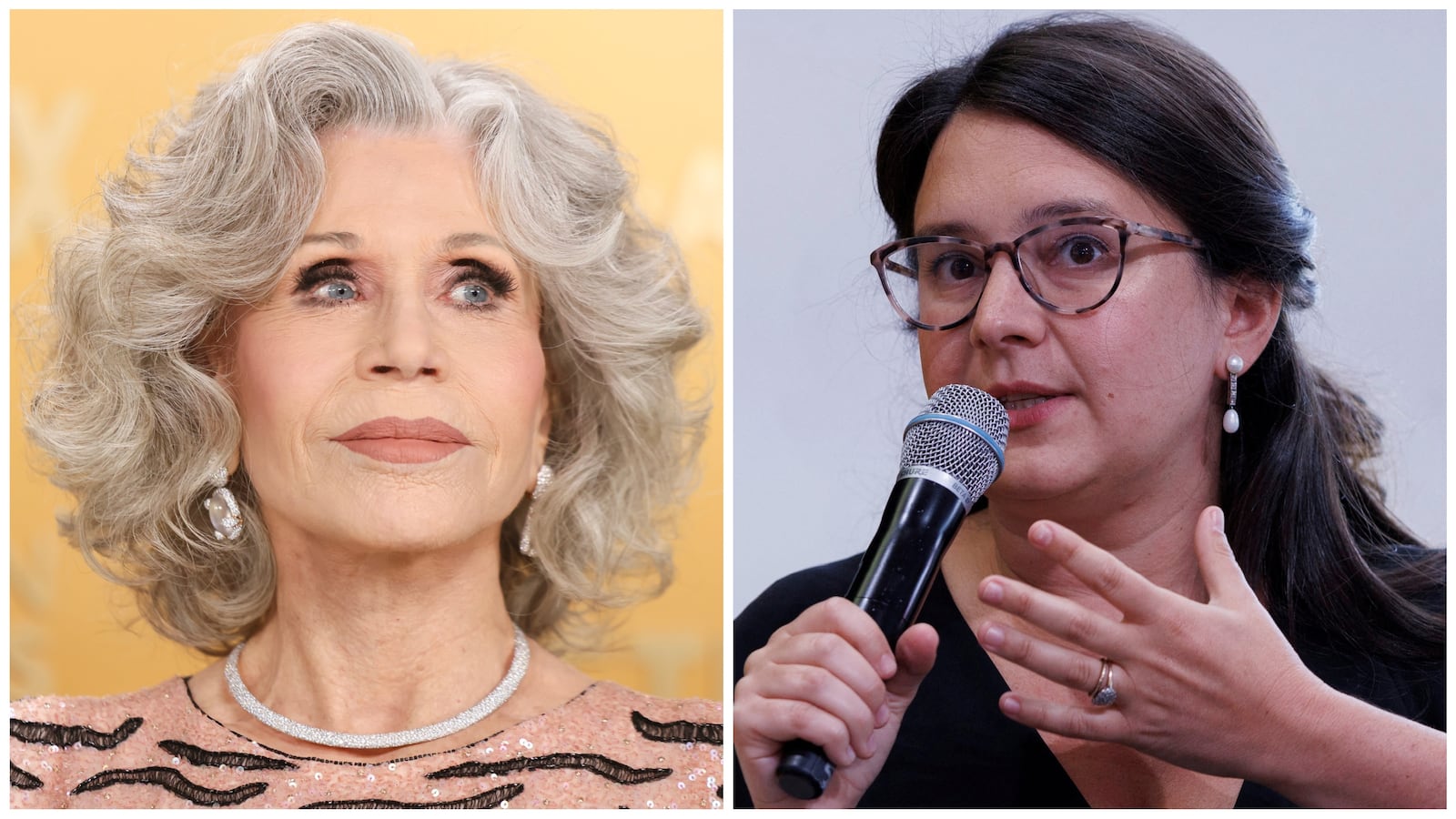 Jane Fonda, Bari Weiss