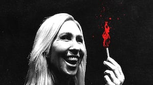 Marjorie Taylor Greene with a match.