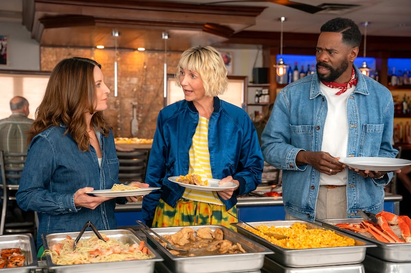 (L-R) Tina Fey as Kate, Kerri Kenney-Silver as Anne and Colman Domingo as Danny.