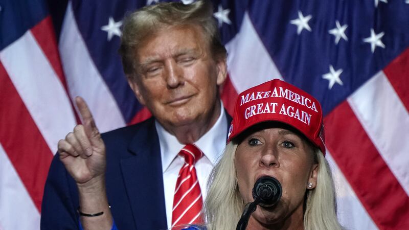 Greene, one of Trump's most faithful defenders on Capitol Hill, said she was "adamantly OPPOSED" to one measure in his marquee bill.