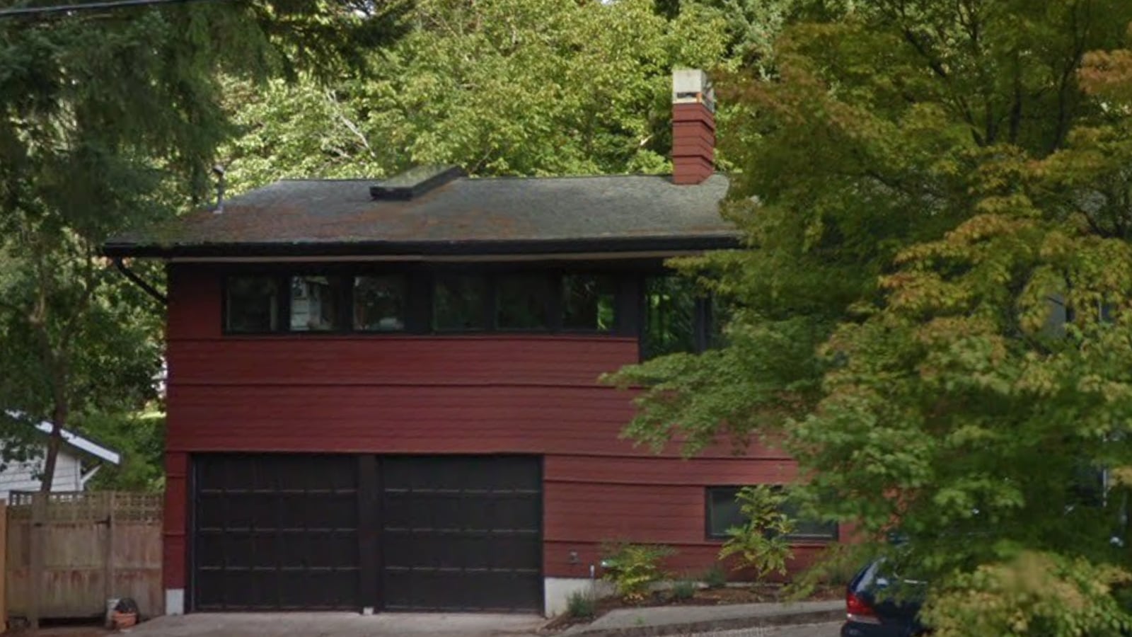 The Redmond home where podcast host Zohreh Sadeghi and her husband were murdered.