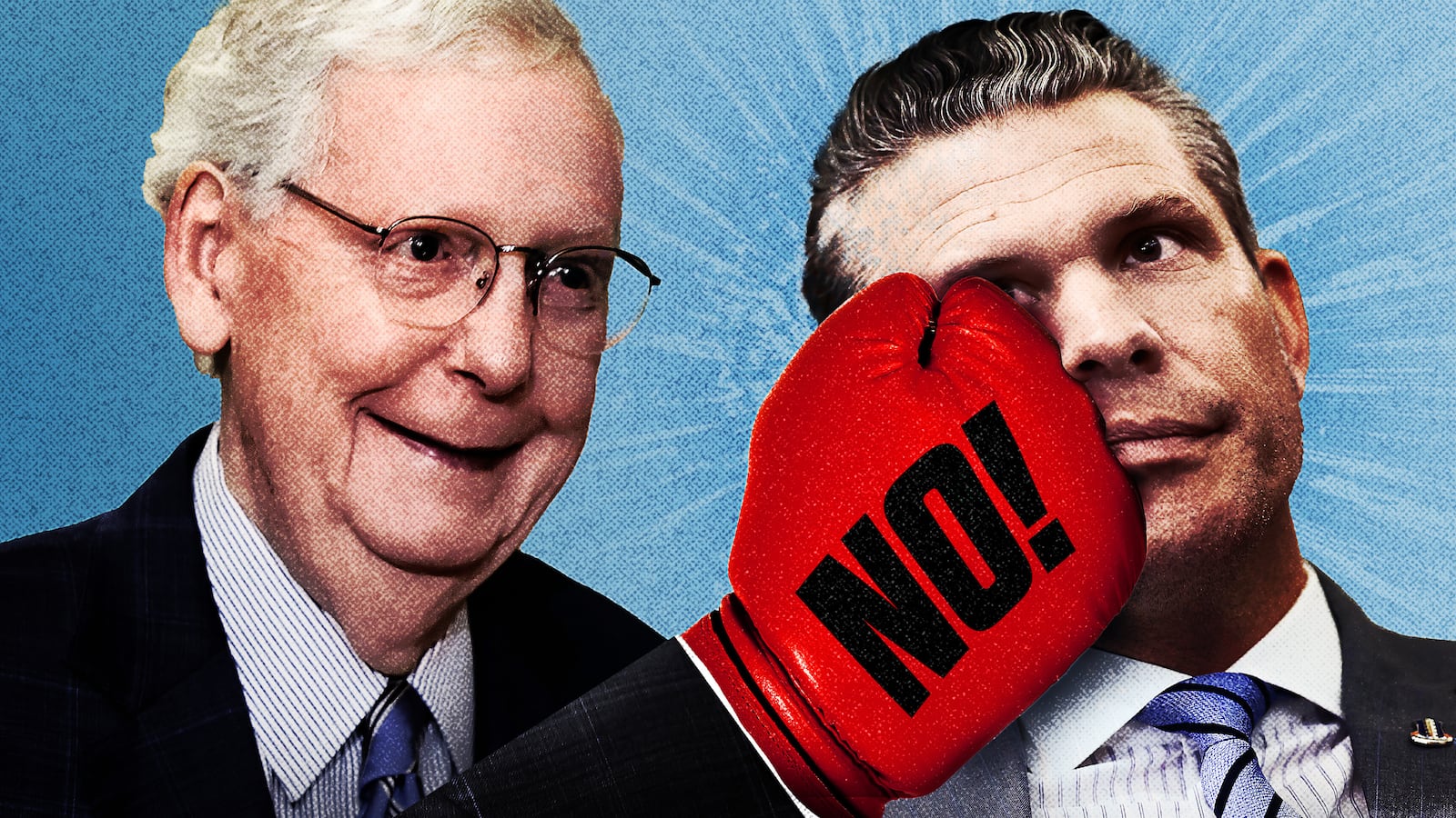 Mitch Mcconnell and Pete Hegseth