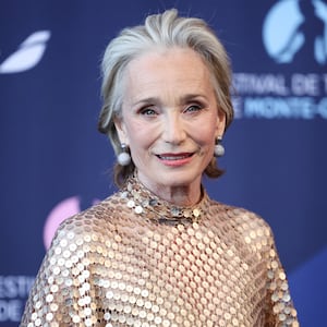 British actress Kristin Scott Thomas arrives for the opening ceremony of the 65th Monte-Carlo Television Festival in Monaco on June 12, 2026. (Photo by Valery HACHE / AFP via Getty Images)